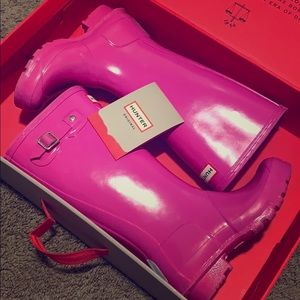 Girls hunter boots winter twin size 13 new